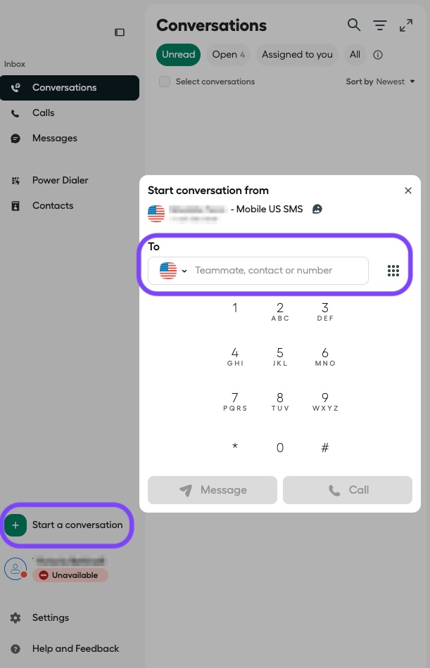 Making a call overview